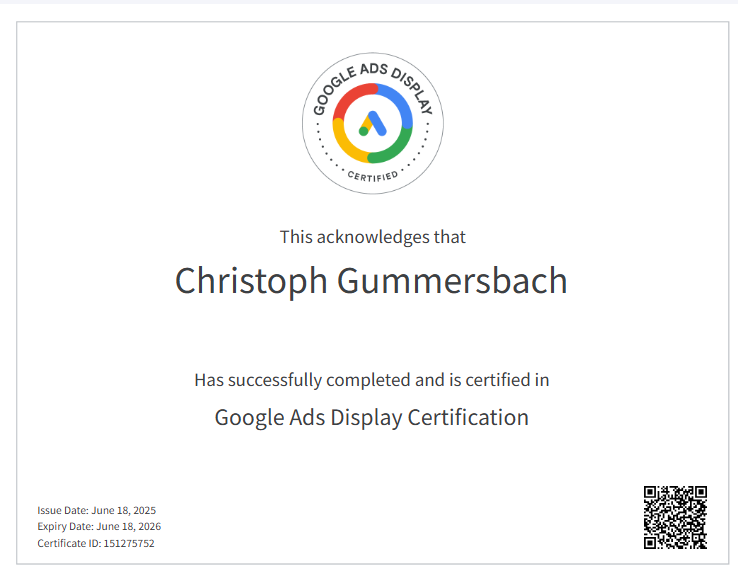 google-display-cert